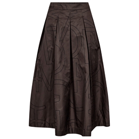 Copenhagen Muse CMSIMI Nederdel, Mulch w. Black
